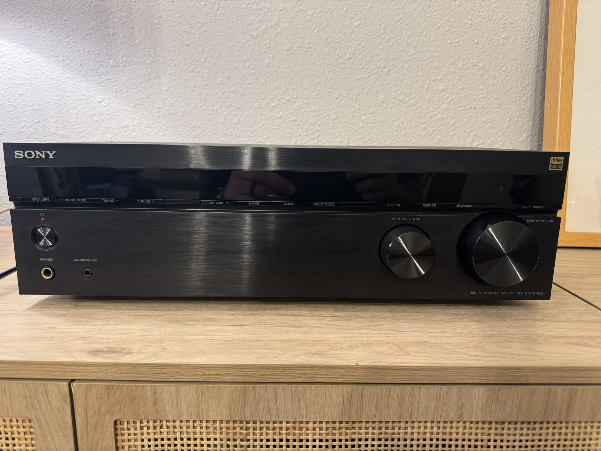 Sony STR-DH590 5.2 Channel Home Theater AV Receiver with Bluetooth HDMI 4K