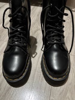 doc marten platform boots UK 6