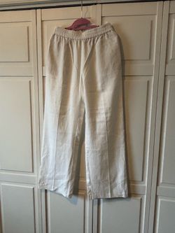 2 pairs of Zara linen pants