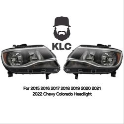 For 2015 2016 2017 2018 2019 2020 2021 2022 Chevy Colorado Headlight