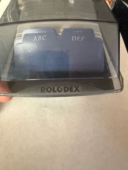 FREE New Rolodex file box