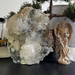 Clear Quartz Crystal Slab $30