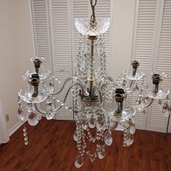 Bohemian Crystal Chandelier
