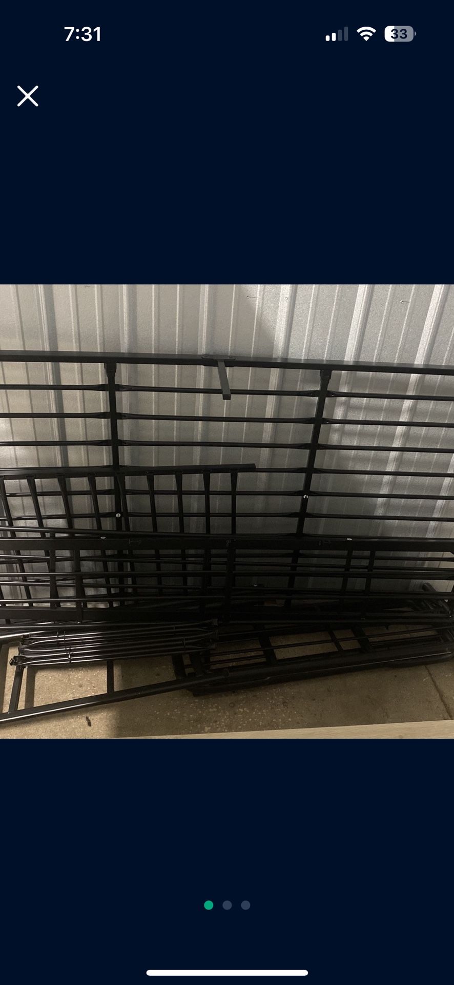 Twin Size Bunk Bed With Rails And Bolts