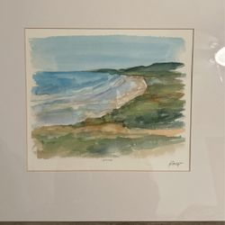 Water Color Ocean Painting Numbered 127/300