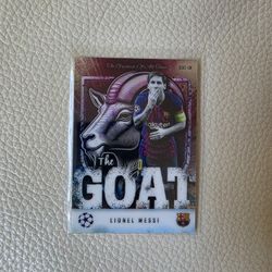 The Goat Lionel Messi Super RARE Card.