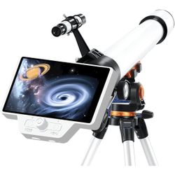 5" LCD Digital Telescope Eyepiece Camera for Telescope 1.25 inches Lunar Astronomy Camera, Wi-Fi Connection Remote Control, iPhone Android Compatible