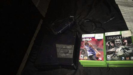 X box 360 w games