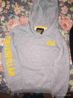 Unisex Cat hoodie light Gray size 7