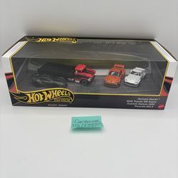 Hot wheels premium collector display set