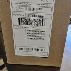 Brand new unopened 4-pk Ring Alarm Motion Detector 1-Pack