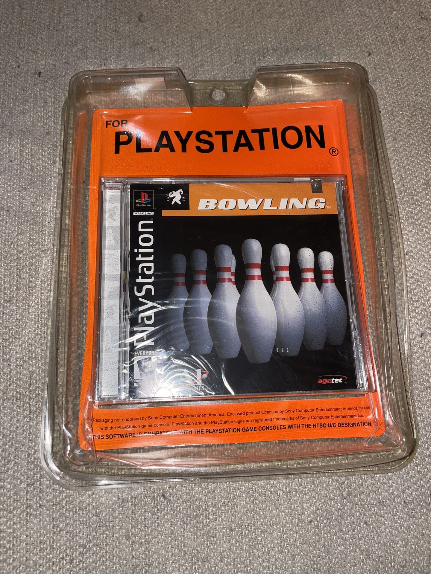 PS1 Bowling Sealed Blister Pack