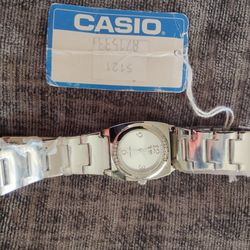 Ladies. Casio  Silver Color 