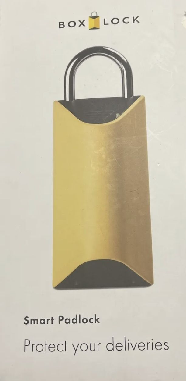BoxLock Smart Lock for UPS FedEx, USPS, DHL secure delivery