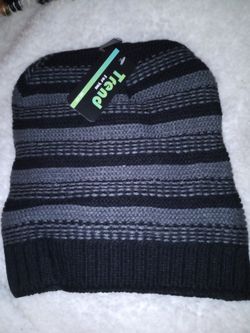 Mens beanies with fleece inside.