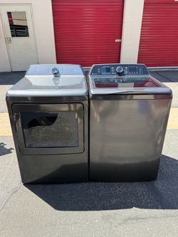 Washer and dryer set