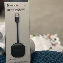 motorola WIRELESS CAR ADAPTER FOR Android Auto™