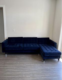Sectional Sofa Blue