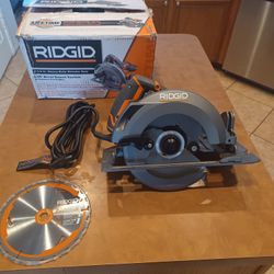 Brand New Ridgid 7 1/4 Circular Saw 