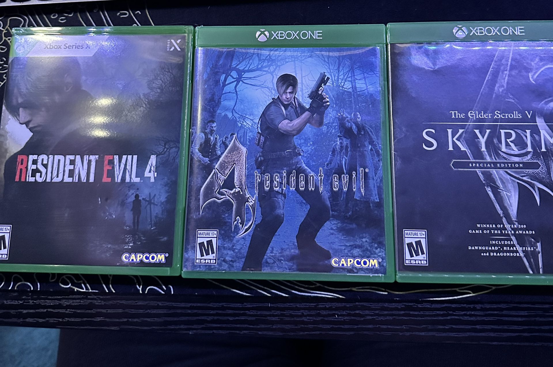 Resident Evil 4 & Skyrim special Edition