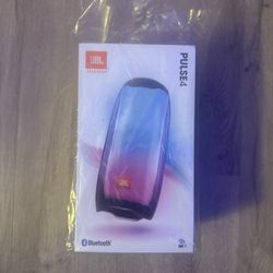 JBL Pulse 4 Waterproof Portable Bluetooth Speaker with Light Show - Black