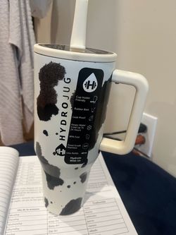 40 oz Cow Print Stainless Steel Insulated Tumbler⁠