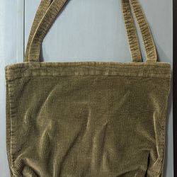 Corduroy Tote Bag just $7