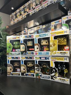 $10 Each Funko Pop Exclusives / Disney / Marvel / Cuphead