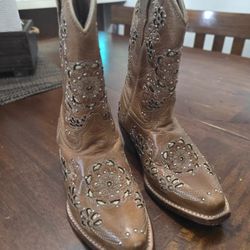 Bota De Niña Talla 10