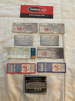New York Yankees -original ticket stubs