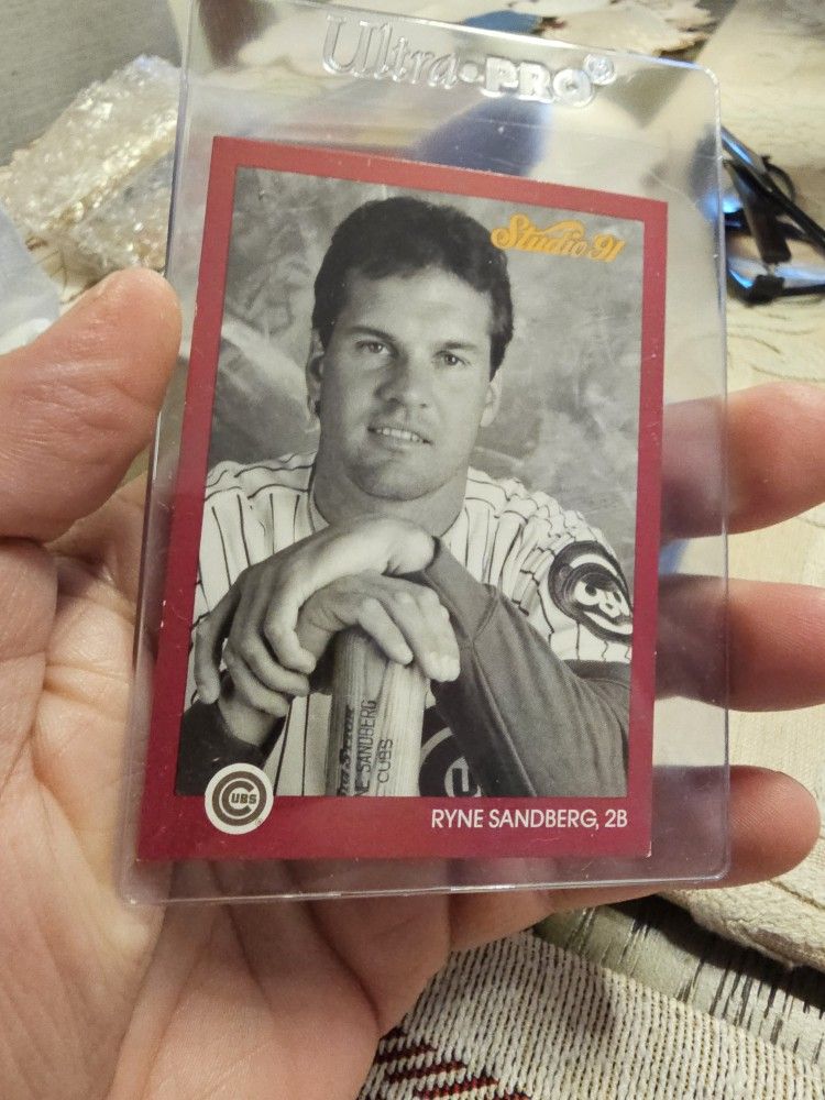 Ryne Sandberg Chicago Cubs Legend Baseball Cards Lot 