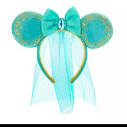 Disney Parks Minnie Mouse Ears Princess Jasmine Headband Aladdin | Disney Ears