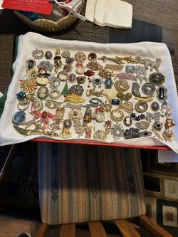 Brooches $5.And $10 Each Lots To Choose From