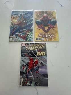 The Amazing Spider-Man #1s Comic Book Lot of 3. Marvel Comics