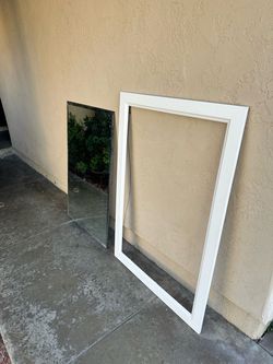 Large Mirror and Frame