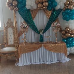 Se Hacen Decoraciones Para Cumpleaños Babyshower Bautizo Revelación Bodas Quince Años Graduación 