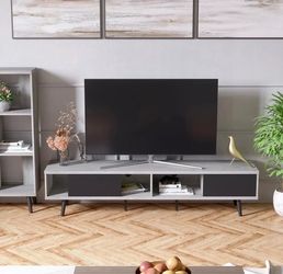 NEW IN BOX Bestier 70" Mid-Century Modern TV Stand