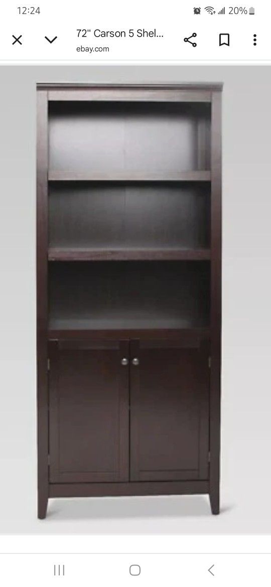 5 Matching Bookshelves