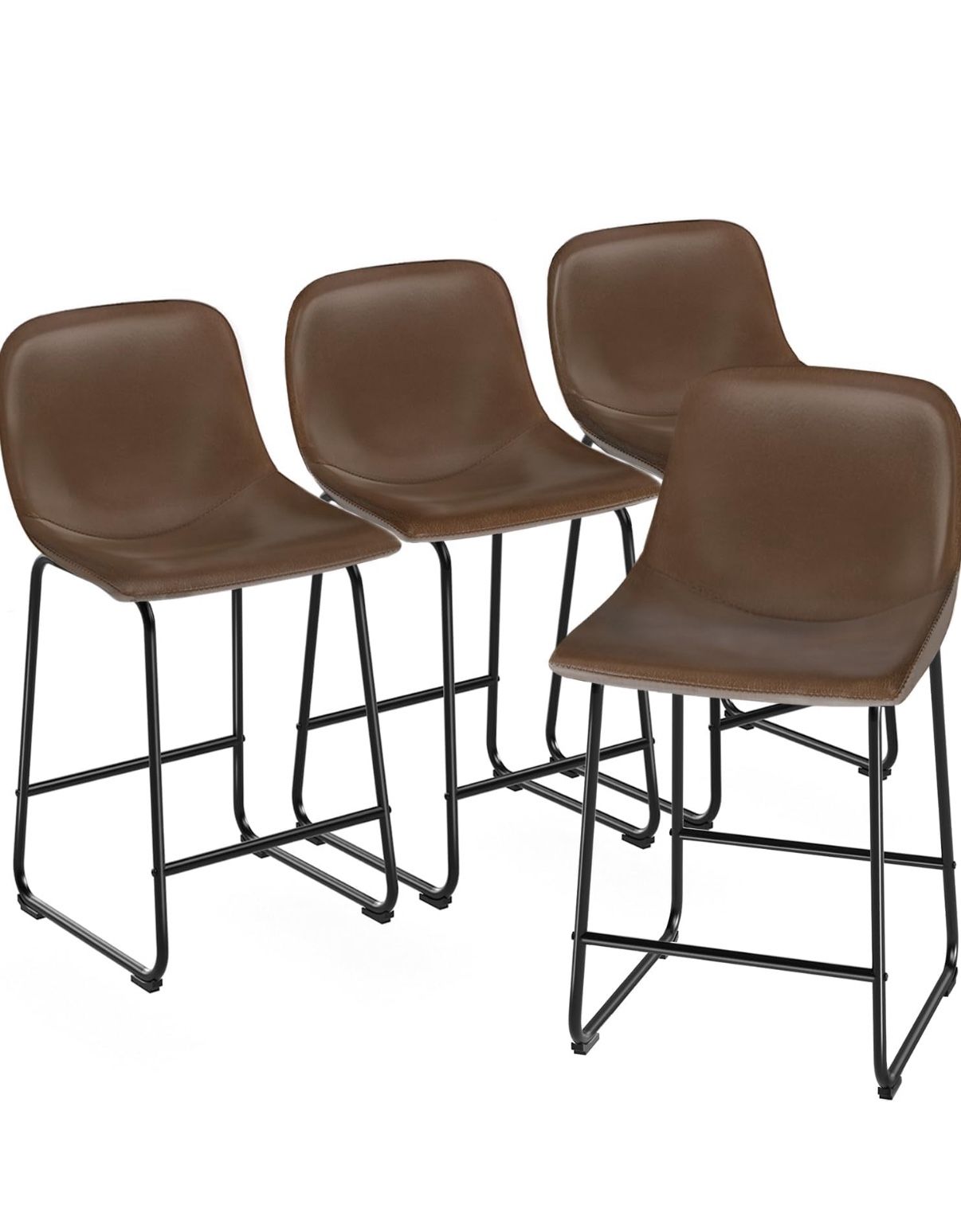 Bar Stools Chocolate Brown