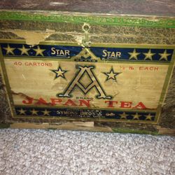 Tea box japan antique