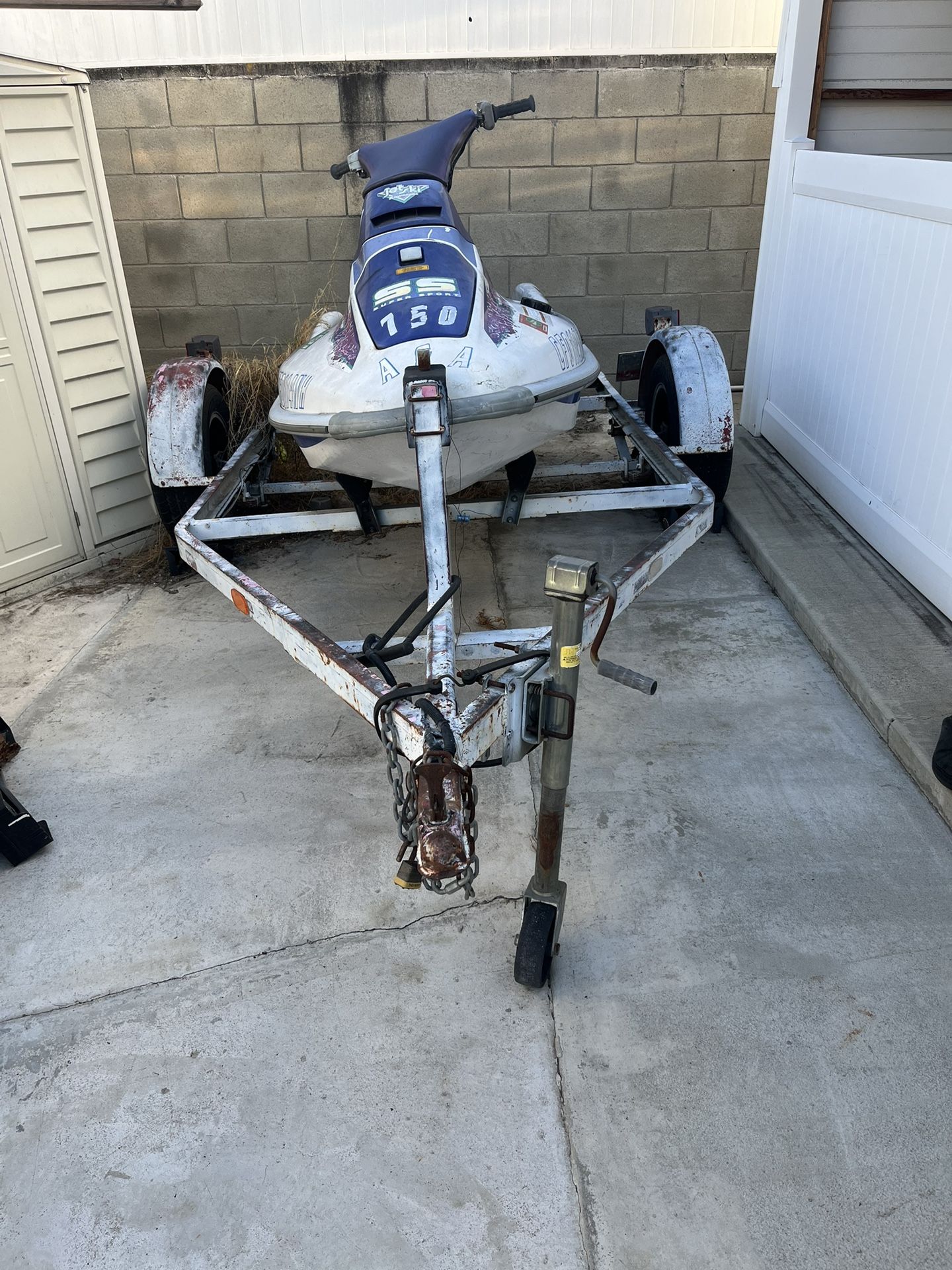 Jet ski With Trailer