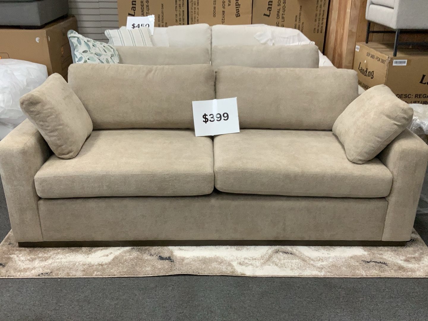 Brand New Sofa Tan/ Beige