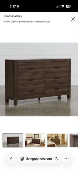Living spaces dresser $175 OBO by Saturday 5-16