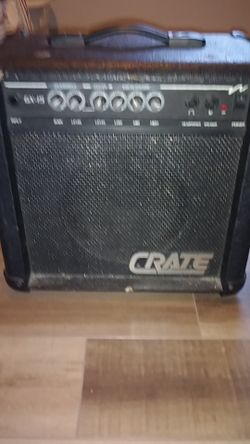 Crate AMP for Guitar comes with Guitar Cord