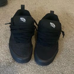 knu skool vans black 8.5