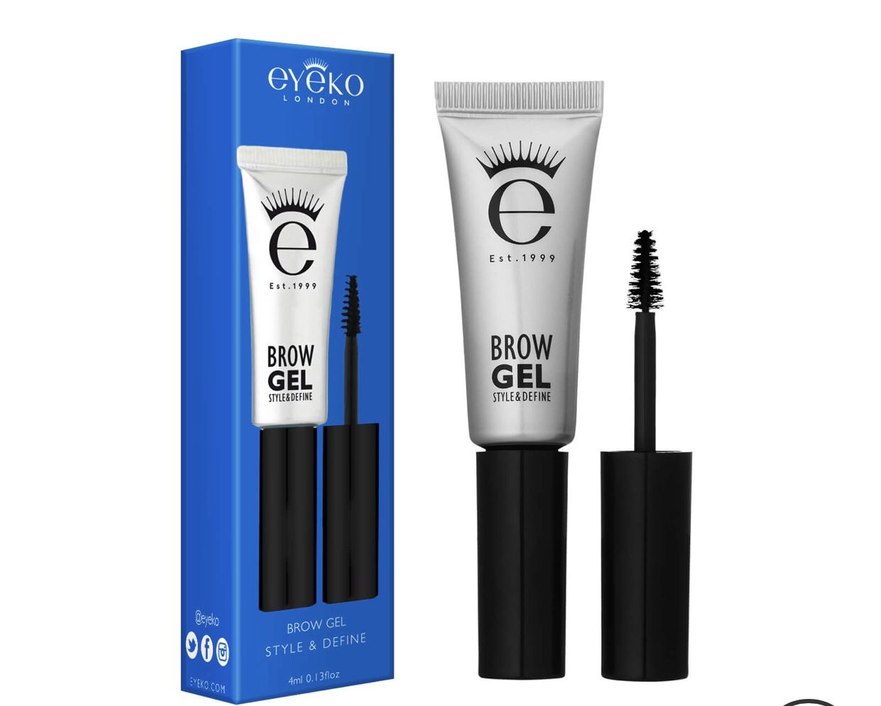 Travel size brow gel by eyeko