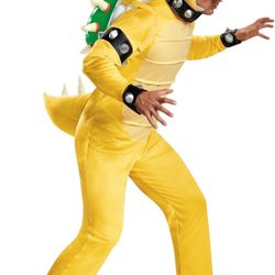 Super Mario Brothers deluxe Bowser costume