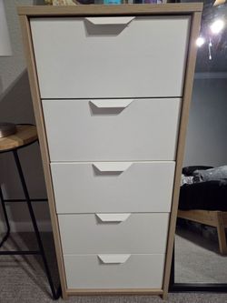 Cube Tall Dresser 5 Drawer