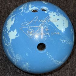 AMF Magic Line 12 Pound Bowling Ball Used Pre Owned Marble Vintage Classic TBRB.