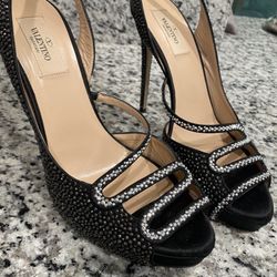 Valentino Crystal Heels 